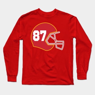 Kansas City Champs Helmet 87 - 2 Long Sleeve T-Shirt